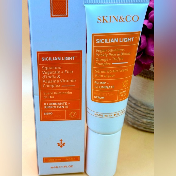 Nib skin & co Sicilian light vegan plump + illuminate brightening serum - Picture 1 of 6